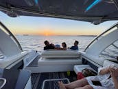 Large 35' Luxury boat in Fort Myers for seeing Dolphins, Stingrays, Sunsets, Beaches, Sandbars, Waterfront Dining and so much more