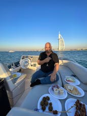 Luxurious Azimut 40ft Italian yacht for rent in Dubai