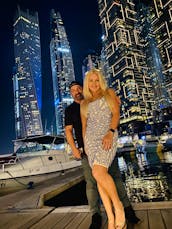 Luxurious Azimut 45ft Italian yacht for rent in Dubai