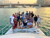 Premium Italian Azimut 62ft Yacht With Free Jetski, Dubai Marina