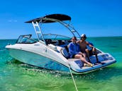 New Awesome 21ft Yamaha Jet Boat!! Tubing, Shelling, Island hopping Tarpon Springs, Clearwater, Dunedin area.