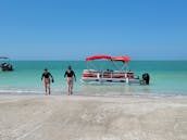 20ft Pontoon Suntracker Party Barge in St. Petersburg. Gas included!