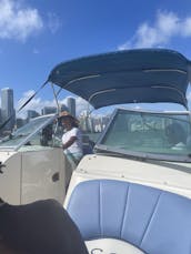 Explore Miami at $50/Hr on a 26' Sea Ray Rental!