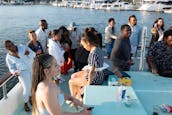 Cruzeiro de festa personalizado de 56 pés para 39 passageiros em Marina Del Rey