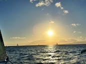 Escape the Crowds aboard Private Luxury Yacht. Diamond Head Sunset Sail. Kids under 6 Sail Free