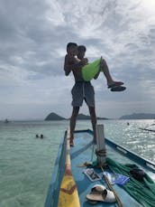 Book a Traditional Boat in Coron, Philippines for your next Island adventure