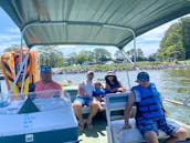 🚤Pontoon Boat Rentals in Virginia Beach Party Cruise Tubing 8 Adults FREE GAS ⛽