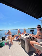 2022 Northstar Pontoon on Gorgeous Lake Minnetonka