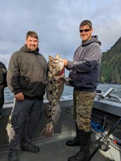 Enjoy Fishing on 22' Hewescraft Pro V 200 Fishing Boat in Whittier, Alaska