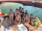 Party Tri-toon for up to 12 People on Lake Travis