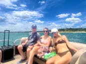 Suntracker Party Barge 22' Pontoon Boat Rental in Canyon Lake, Texas