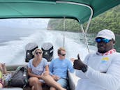 Full Day Private Speedboat Charter for Up to 10 People Saint Lucia