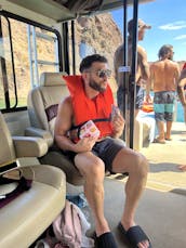 Suntracker Dual-Slides Party Pontoon Rental in Lake Havasu City, Arizona