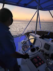 36ft Phoenix Sportfishing Yacht! Cruising from North Padre Island to Port Aransas