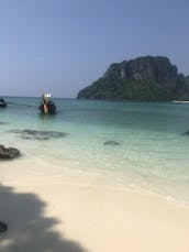 'Long Tail' Boat Private Tours in Hong Islands & 4 Islands, Krabi (with Sunset and Night Snorkel options)