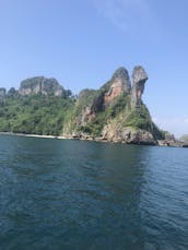 'Long Tail' Boat Private Tours in Hong Islands & 4 Islands, Krabi (with Sunset and Night Snorkel options)