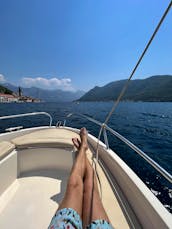 Explore the Bay of Kotor! Rent this Prince 495 Open Powerboat for 5 person