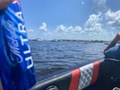 21ft Talon Speed boat in the St Johns River