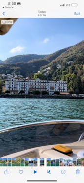 Lake Como Cruise on the Offshore 31' Elegant Motor Yacht!