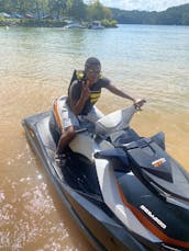 Diversión bajo el sol 🏝 en la moto acuática Sea doo GTI 130 (Lake Allatoona) ☀️ 🏖