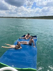 24ft Bentley Pontoon with lily pad, tubes, and a diving board!