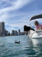 El Capitán Memo mide 28 pies Sea Ray en Chicago