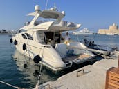 2006 Azimut 53' Yacht Charter in Rodos Mandraki Harbour