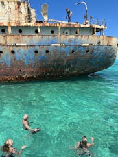 Adventure and Excitement in Turks & Caicos Islands on Hurricane Sun Deck Boat!