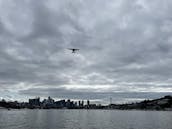 Lake Union cruise on Seattle's only Expandable Pontoon Boat