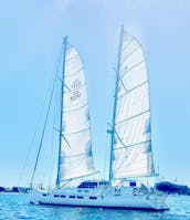 Sail with us aboard our 64’ sailing yacht Artemis. Gloucester MA. Meal included!