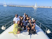 All about the Good Times on our luxurious Cruiser Yacht in Marina del Rey