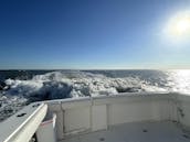 36ft Phoenix Sportfishing Yacht! Cruising from North Padre Island to Port Aransas