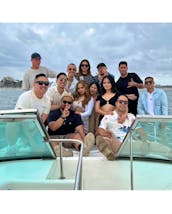 All about the GOOD TIMES 🥳 in a luxurious Cruiser Yacht in Marina del Rey🛥🌊🥳