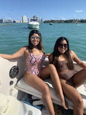 1 heure gratuite - Yacht et jetski à Miami : Sea Ray Sundancer 50 pieds