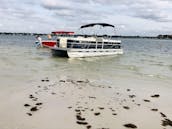 Bentley Pontoon-Double Bimini Rental Sarasota