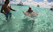 Charters with Captain Bibi on a 30ft powerboat in Grand Cayman