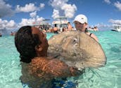 Charters with Captain Bibi on a 30ft powerboat in Grand Cayman