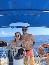 Carta de vela privada de luxo Beneteau de 40 pés na bacia de Kewalo, Honolulu