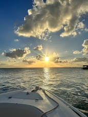 Charters with Captain Bibi on a 30ft powerboat in Grand Cayman