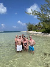 Charters with Captain Bibi on a 30ft powerboat in Grand Cayman