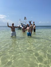 Charters with Captain Bibi on a 30ft powerboat in Grand Cayman