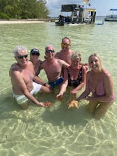 Charters with Captain Bibi on a 30ft powerboat in Grand Cayman