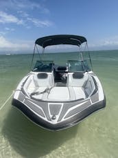 Bateau à réaction Yamaha de 20 pieds propre, confortable et rapide à Clearwater JL AUDIO