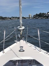 Sailing Charter On 39' Catalina Sailboat In Fort Lauderdale, Florida