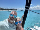 PRIVATE CATAMARAN ⛵️ SAILING TO ISLA MUJERES 🏝️