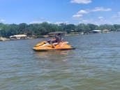 Enjoy a pair of SeaDoo pwc on Lake Granbury for the day! (PWC are sometimes called Jet Skis or Wave runners)