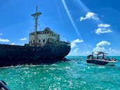 Adventure and Excitement in Turks & Caicos Islands on Hurricane Sun Deck Boat!