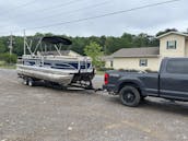 Hot Springs, AR 2022 Sun Tracker Tritoon 150hp Mercury on Lake Hamilton