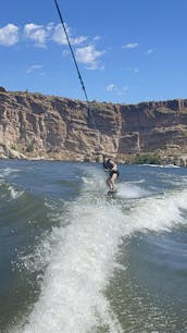 Brand New MB 52 Alpha 23' Tube/Surf/Wake with Captain Tanner in Mesa