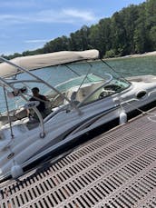 Lake Memories on an Amazing Sea Ray 240 Sundeck Boat at Lake Lanier